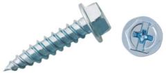 DOD 15180 8" X 2" SPECIAL WHITE PAINTED SABER SCREWS 100/PACK SAC8X2W